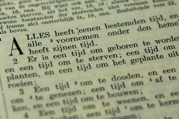 Dienst 8 november